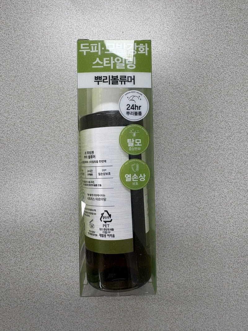 려 루트젠 뿌리 볼류머 1주차 후기입니다.