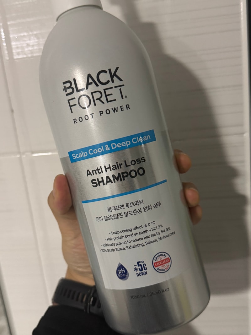 샴푸 체험평가단 일주일차 진행중