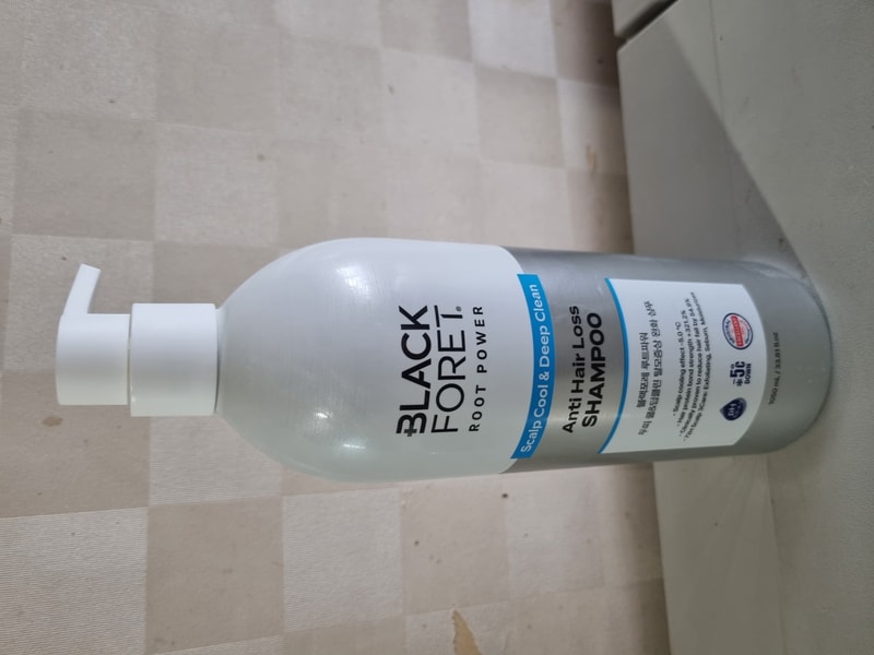 블랙포레 루트파워 샴푸 사용기입니다.