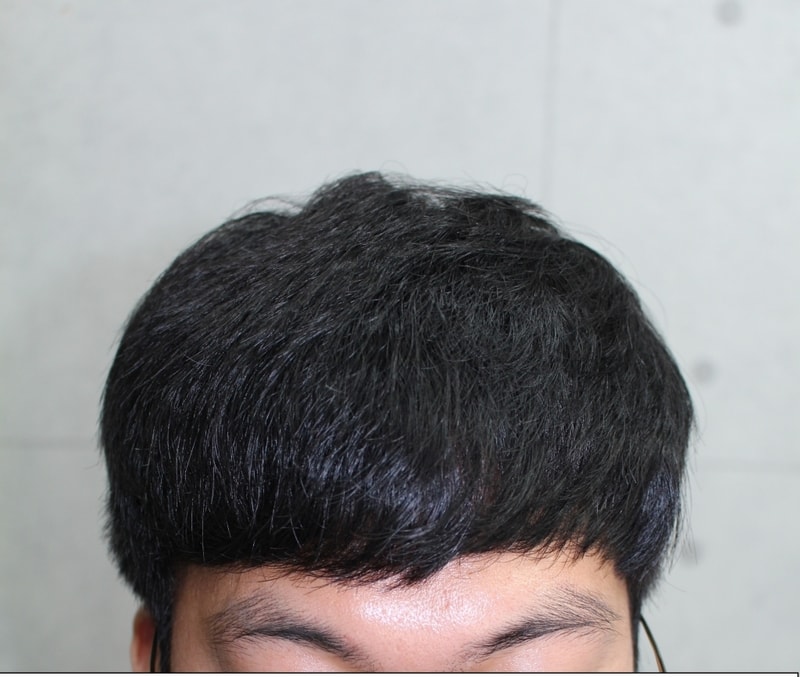 현재 앞머리 내린 사진.JPG