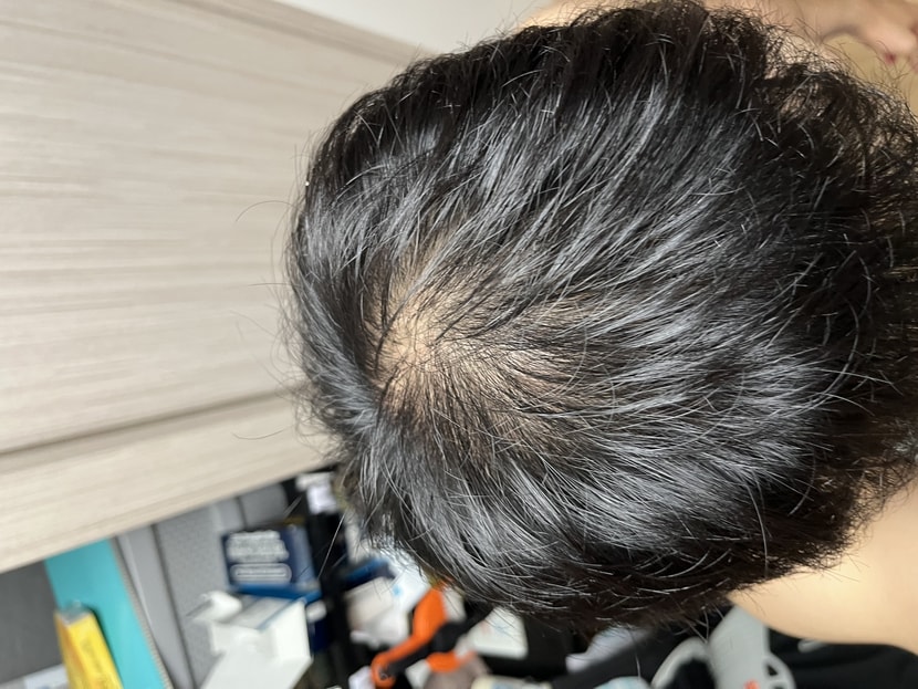 오늘 씻고 찍은 사진입니다