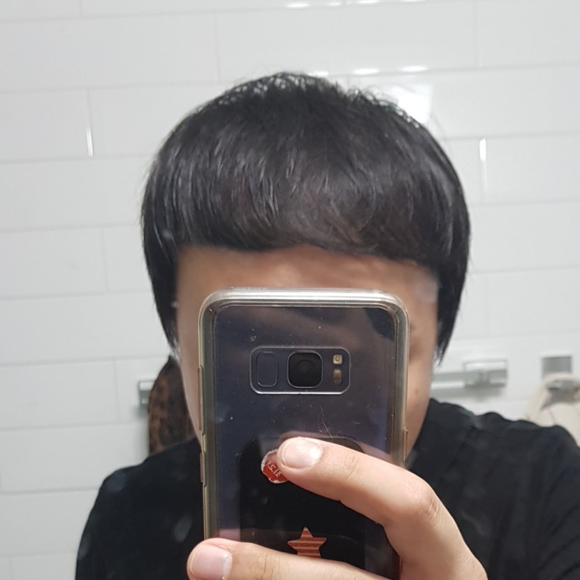 스타일링 후 사진