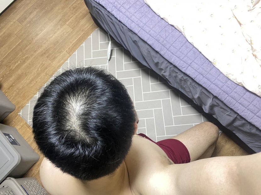 이거는 1달 전에 찍은 사진입니다.