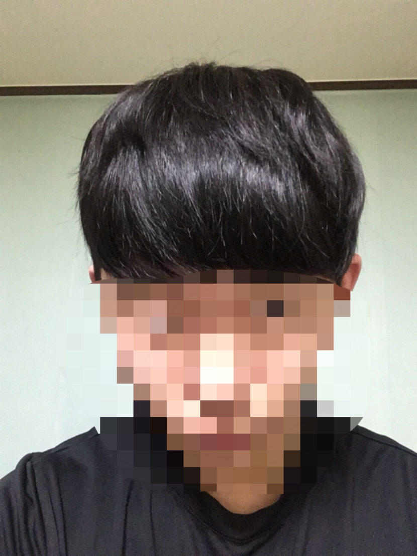 가발 쓴후!