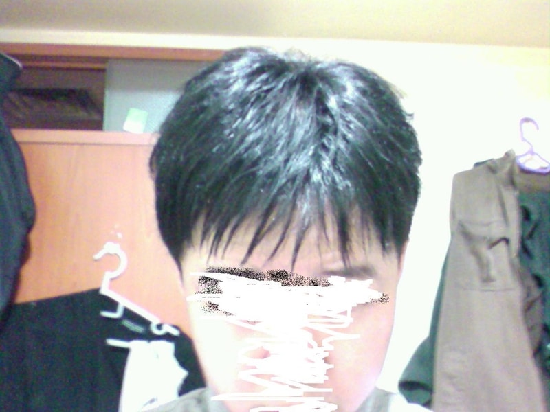 가발쓴 사진 올립니다.. 솔직한 답변 부탁드리겠습니다.