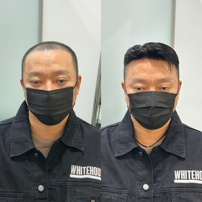 白色房子仁川时尚的盖尔剪裁风格