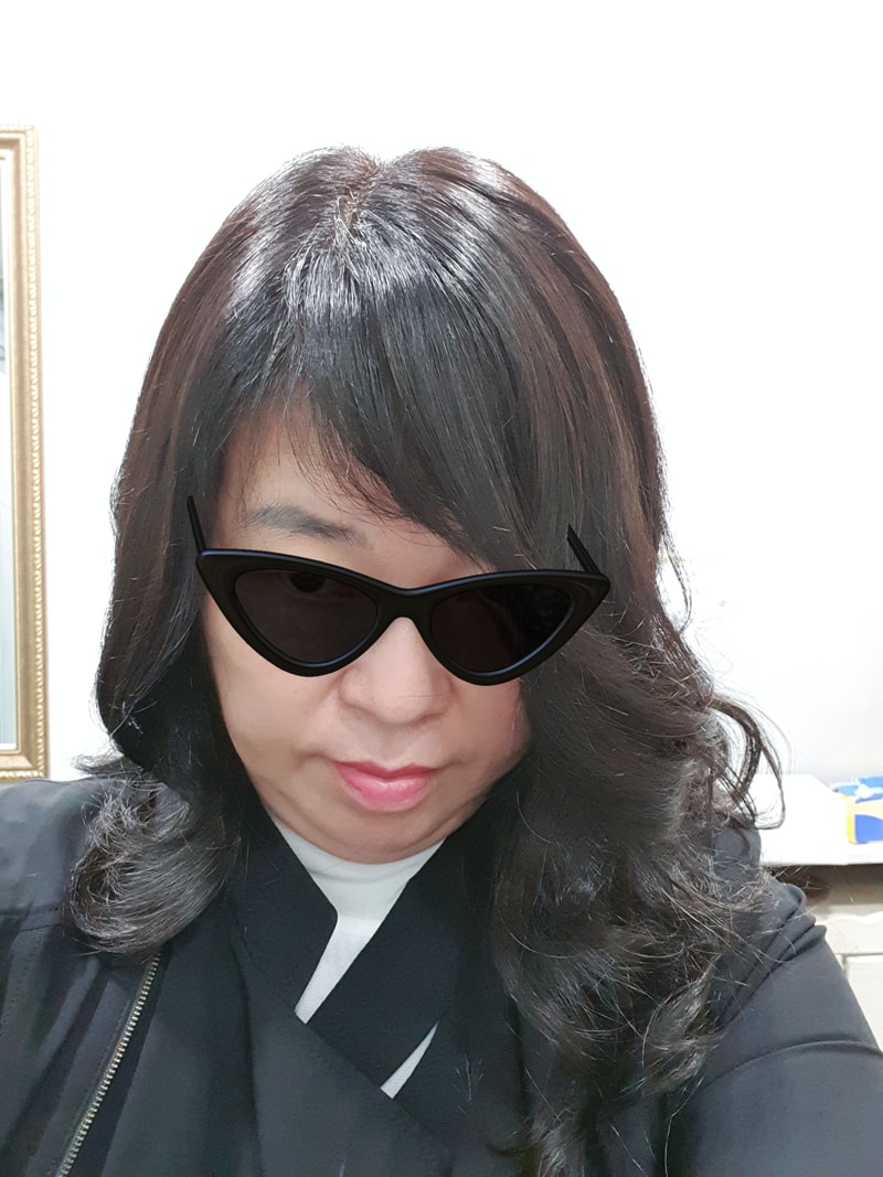 가발 착용 했어요