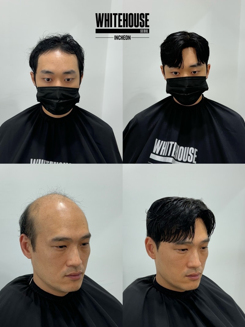 남자 가르마 스타일 이제 티 안 나게 화이트하우스서울 인천직영점에서 완성하세요