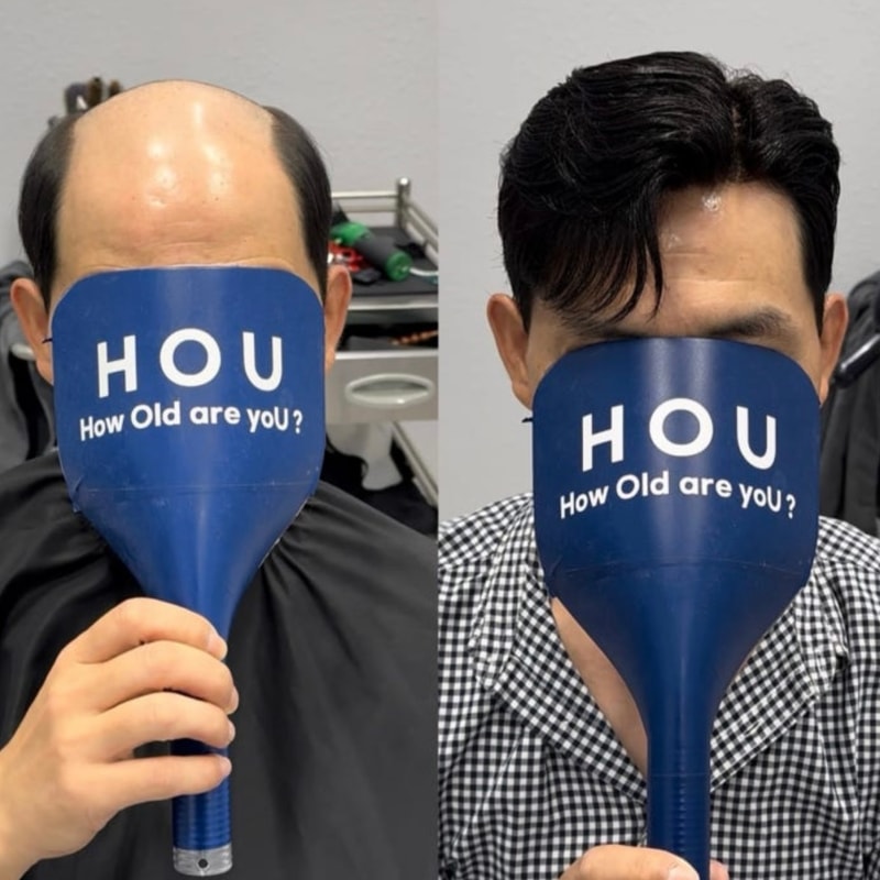 위그화준 천호점 웨딩가발 혼주가발