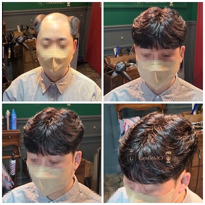 젠틀한 시스루 커트 & 펌 [젠틀모]