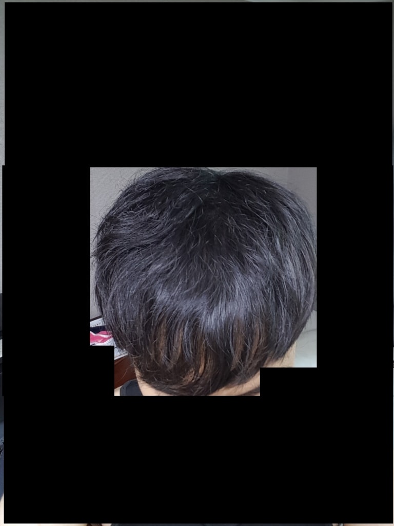 머리 말렸을 때