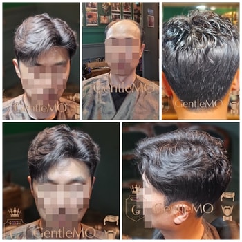 GentleMO # 가름마펌 헤어스타일 클립식제품